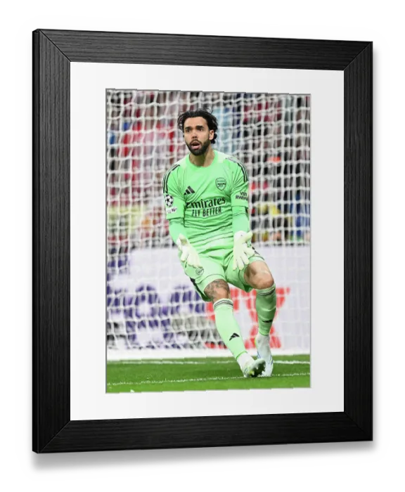 Framed Print : Atletico de Madrid v Arsenal FC - UEFA Champions League 2025 / 26 Semi Final First Leg Framed Print : Atletico de Madrid v Arsenal FC - UEFA Champions League 2025 / 26 Semi Final First Leg