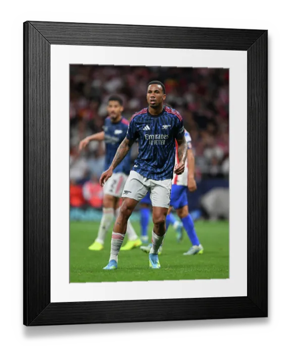 Framed Print : Atletico de Madrid v Arsenal FC - UEFA Champions League 2025 / 26 Semi Final First Leg