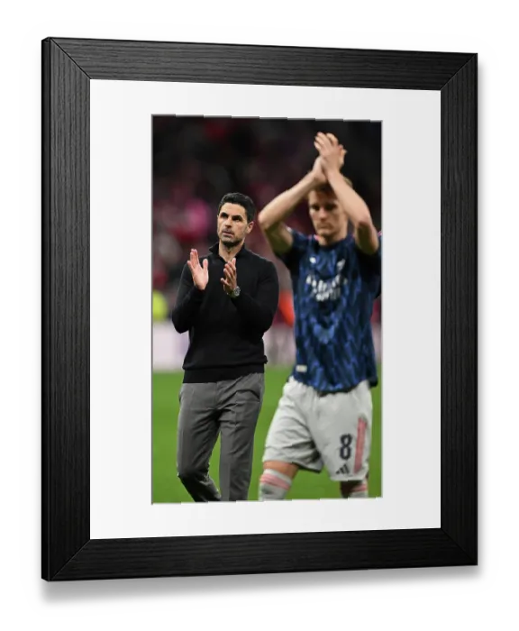 Framed Print : Atletico de Madrid v Arsenal FC - UEFA Champions League 2025 / 26 Semi Final First Leg Framed Print : Atletico de Madrid v Arsenal FC - UEFA Champions League 2025 / 26 Semi Final First Leg