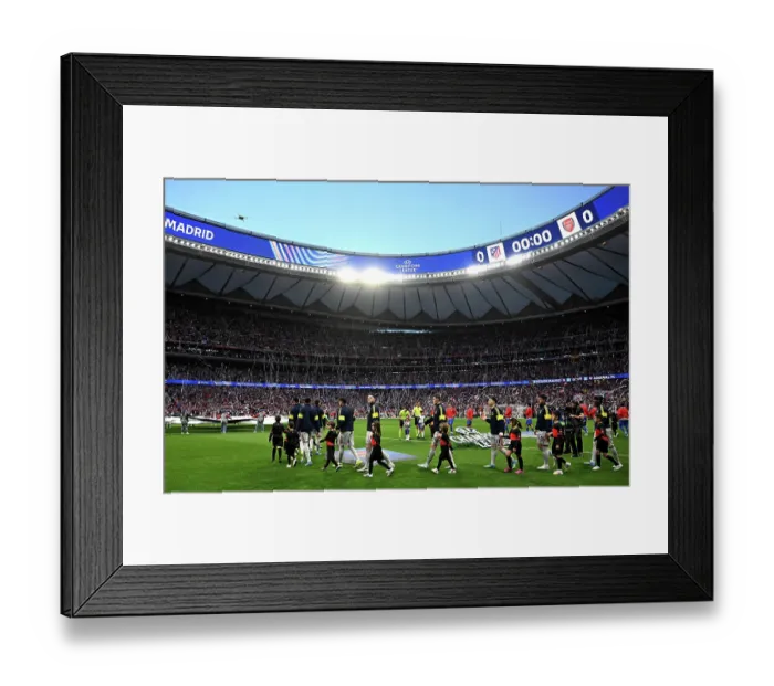 Framed Print : Atletico de Madrid v Arsenal FC - UEFA Champions League 2025 / 26 Semi Final First Leg Framed Print : Atletico de Madrid v Arsenal FC - UEFA Champions League 2025 / 26 Semi Final First Leg