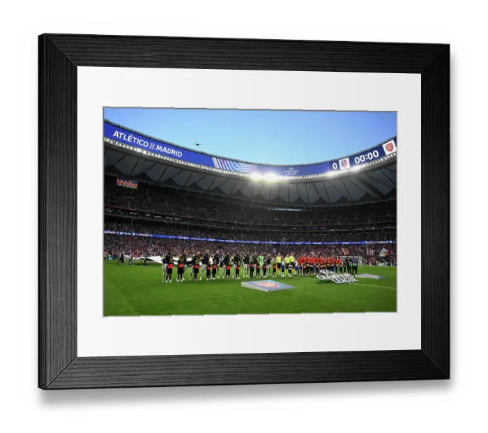 Framed Print : Atletico de Madrid v Arsenal FC - UEFA Champions League 2025 / 26 Semi Final First Leg Framed Print : Atletico de Madrid v Arsenal FC - UEFA Champions League 2025 / 26 Semi Final First Leg