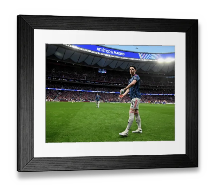 Framed Print : Atletico de Madrid v Arsenal FC - UEFA Champions League 2025 / 26 Semi Final First Leg Framed Print : Atletico de Madrid v Arsenal FC - UEFA Champions League 2025 / 26 Semi Final First Leg