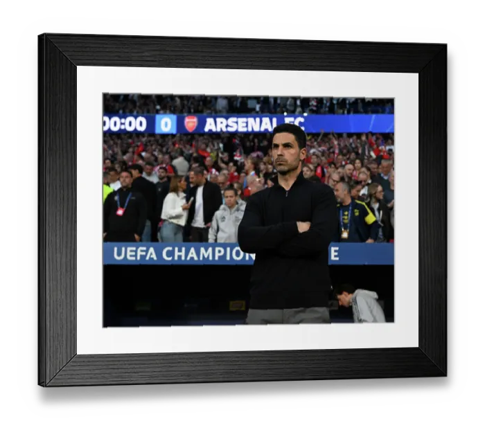 Framed Print : Atletico de Madrid v Arsenal FC - UEFA Champions League 2025 / 26 Semi Final First Leg Framed Print : Atletico de Madrid v Arsenal FC - UEFA Champions League 2025 / 26 Semi Final First Leg