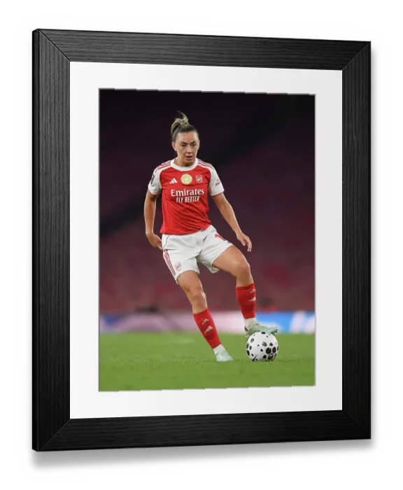 Framed Print : Arsenal v Leicester City - Barclays Women's Super League Arsenal v Leicester City - Barclays Women's Super League