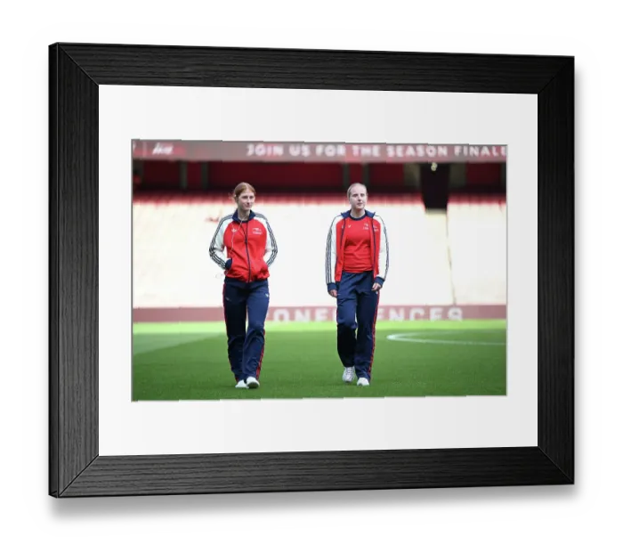 Framed Print : Arsenal v Leicester City - Barclays Women's Super League Arsenal v Leicester City - Barclays Women's Super League