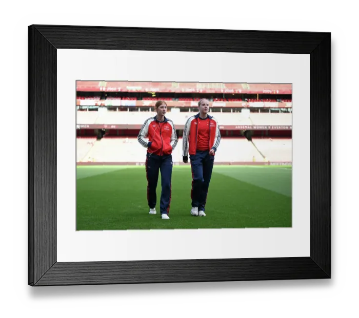 Framed Print : Arsenal v Leicester City - Barclays Women's Super League Arsenal v Leicester City - Barclays Women's Super League