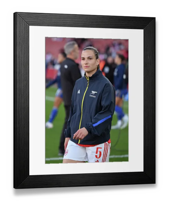 Framed Print : Arsenal v Leicester City - Barclays Women's Super League Arsenal v Leicester City - Barclays Women's Super League