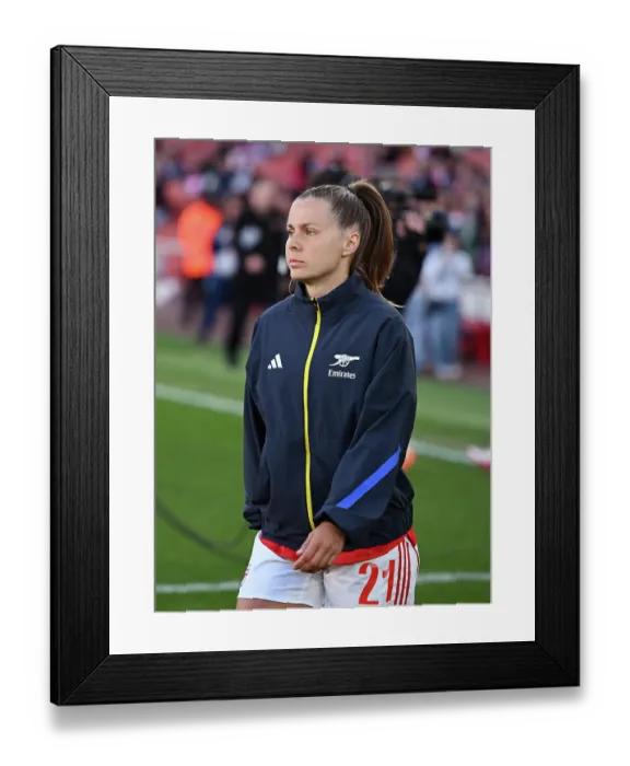Framed Print : Arsenal v Leicester City - Barclays Women's Super League Arsenal v Leicester City - Barclays Women's Super League