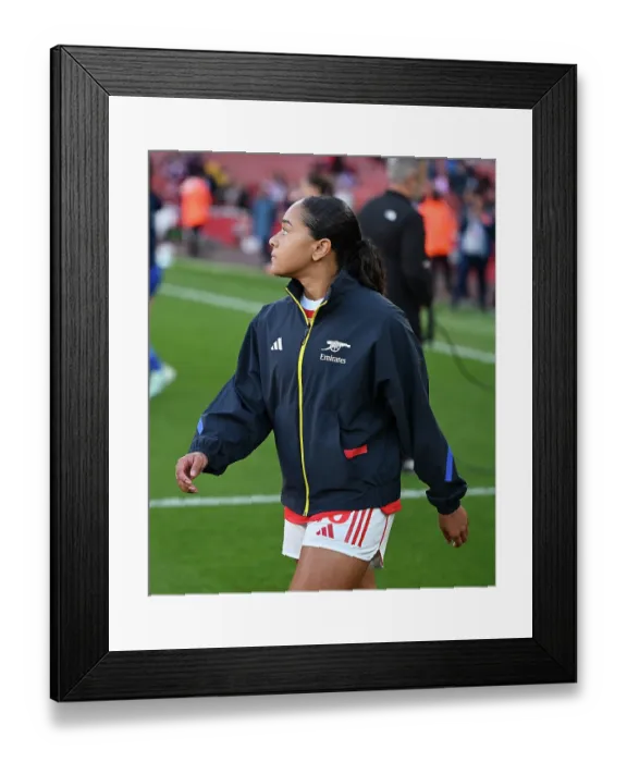 Framed Print : Arsenal v Leicester City - Barclays Women's Super League Arsenal v Leicester City - Barclays Women's Super League