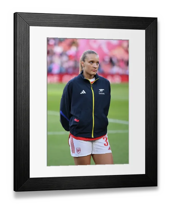 Framed Print : Arsenal v Leicester City - Barclays Women's Super League Arsenal v Leicester City - Barclays Women's Super League