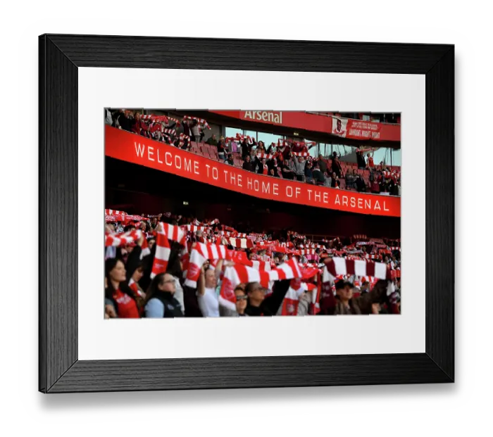 Framed Print : Arsenal v Leicester City - Barclays Women's Super League Arsenal v Leicester City - Barclays Women's Super League
