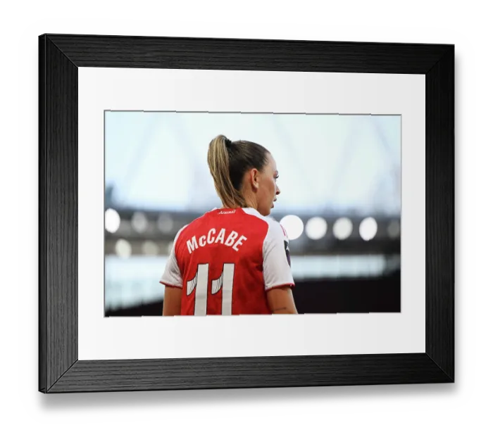 Framed Print : Arsenal v Leicester City - Barclays Women's Super League Arsenal v Leicester City - Barclays Women's Super League