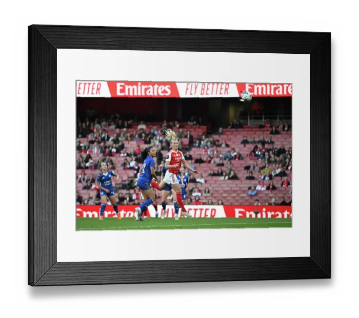 Framed Print : Arsenal v Leicester City - Barclays Women's Super League Arsenal v Leicester City - Barclays Women's Super League