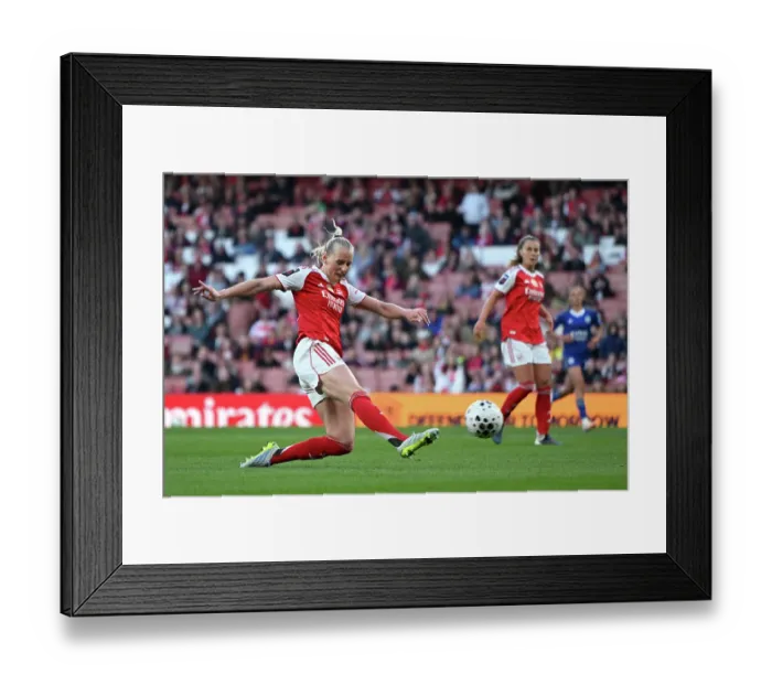 Framed Print : Arsenal v Leicester City - Barclays Women's Super League Arsenal v Leicester City - Barclays Women's Super League