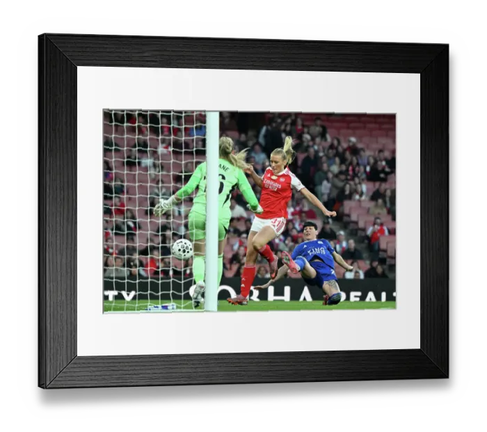 Framed Print : Arsenal v Leicester City - Barclays Women's Super League Arsenal v Leicester City - Barclays Women's Super League