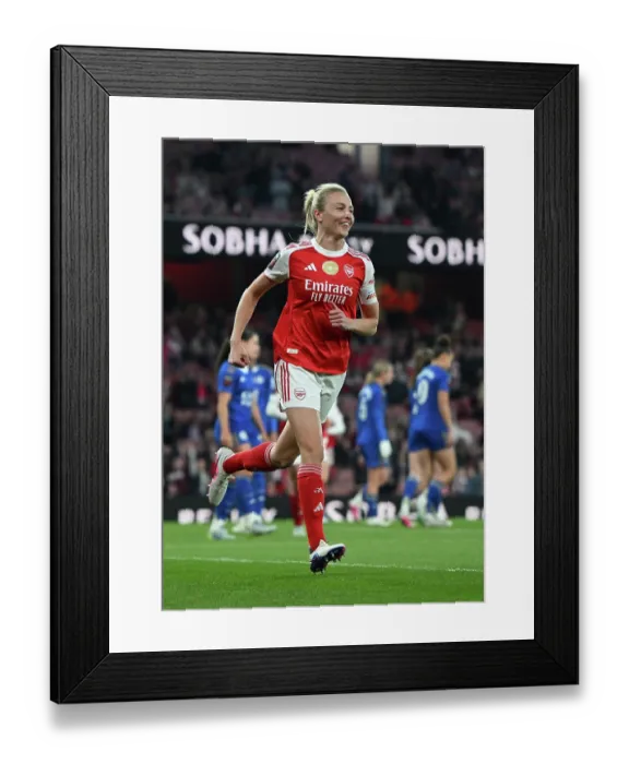 Framed Print : Arsenal v Leicester City - Barclays Women's Super League Arsenal v Leicester City - Barclays Women's Super League