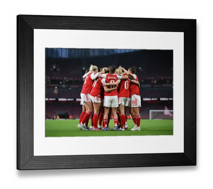 Framed Print : Arsenal v Leicester City - Barclays Women's Super League Arsenal v Leicester City - Barclays Women's Super League