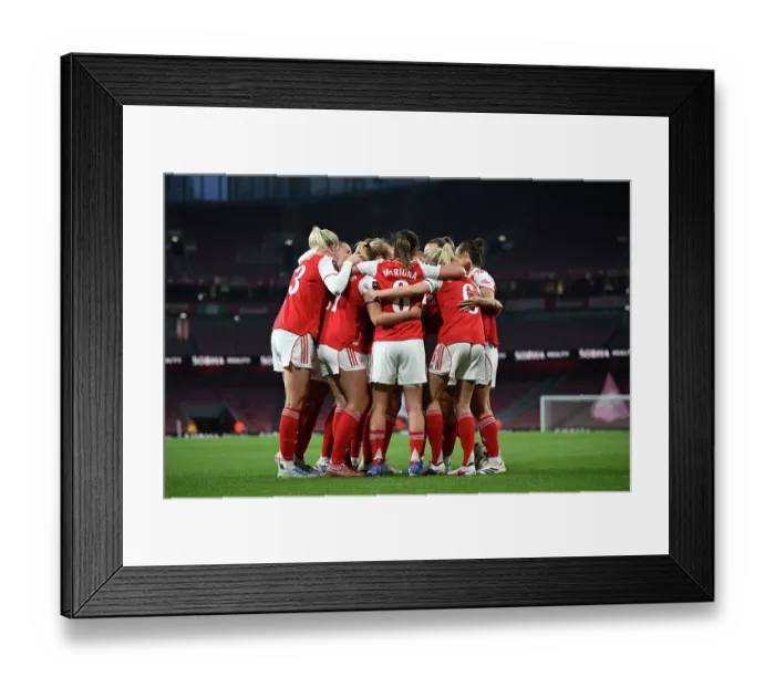 Framed Print : Arsenal v Leicester City - Barclays Women's Super League Arsenal v Leicester City - Barclays Women's Super League