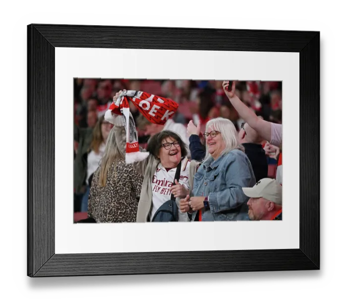 Framed Print : Arsenal v Leicester City - Barclays Women's Super League Arsenal v Leicester City - Barclays Women's Super League