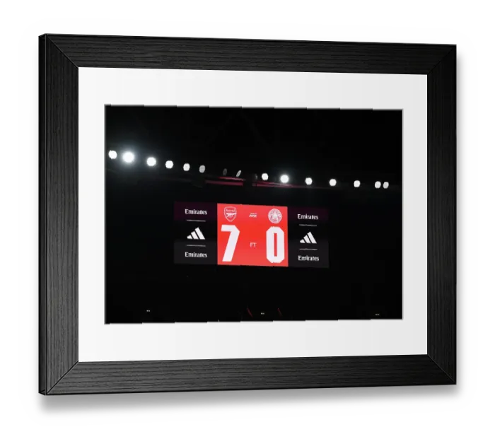 Framed Print : Arsenal v Leicester City - Barclays Women's Super League Arsenal v Leicester City - Barclays Women's Super League