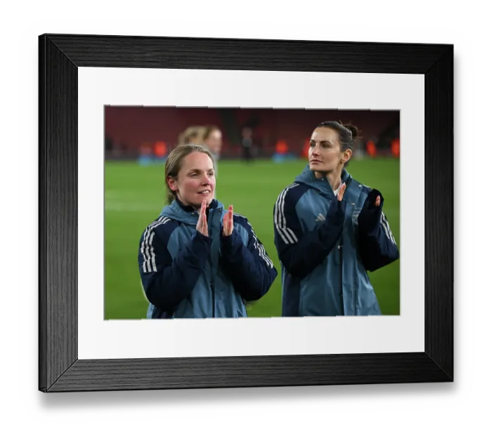 Framed Print : Arsenal v Leicester City - Barclays Women's Super League Arsenal v Leicester City - Barclays Women's Super League