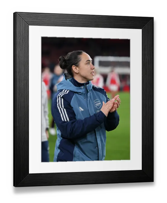 Framed Print : Arsenal v Leicester City - Barclays Women's Super League Arsenal v Leicester City - Barclays Women's Super League