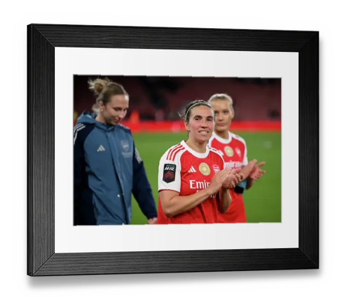 Framed Print : Arsenal v Leicester City - Barclays Women's Super League Arsenal v Leicester City - Barclays Women's Super League