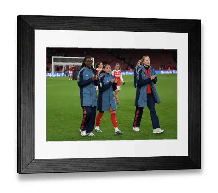 Framed Print : Arsenal v Leicester City - Barclays Women's Super League Arsenal v Leicester City - Barclays Women's Super League