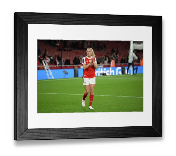 Framed Print : Arsenal v Leicester City - Barclays Women's Super League Arsenal v Leicester City - Barclays Women's Super League