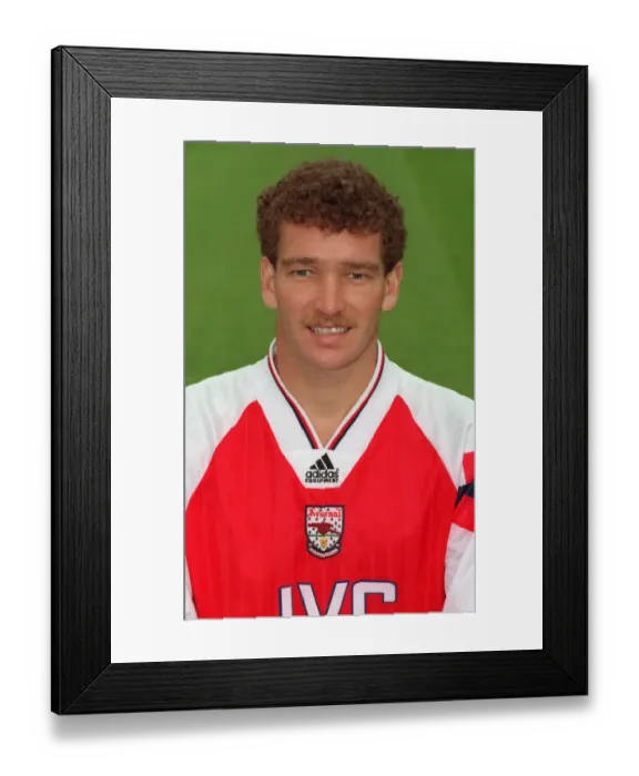 Framed Print : John Jensen, Arsenal Photocall Framed Print : John Jensen, Arsenal Photocall
