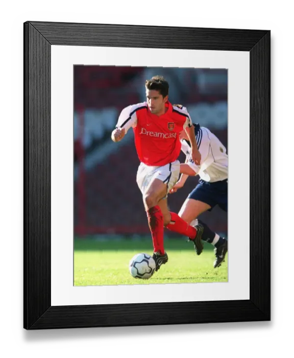 Framed Print : Alberto Mendez's Euphoric Goal: Arsenal Crushes Tottenham 4-0 in the FA Premier League Rivalry at Highbury (2001) Framed Print : Alberto Mendez's Euphoric Goal: Arsenal Crushes Tottenham 4-0 in the FA Premier League Rivalry at Highbury (2001)