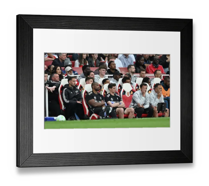 Framed Print : Arsenal v Fulham - Premier League Framed Print : Arsenal v Fulham - Premier League
