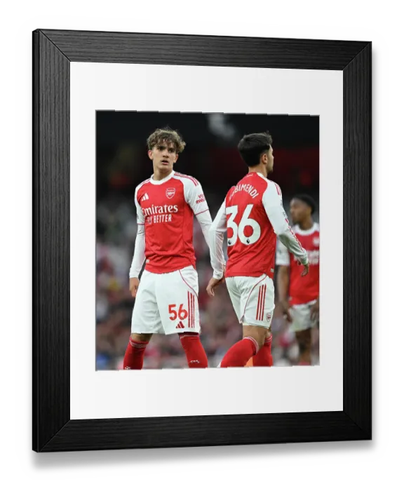Framed Print : Arsenal v Fulham - Premier League Framed Print : Arsenal v Fulham - Premier League