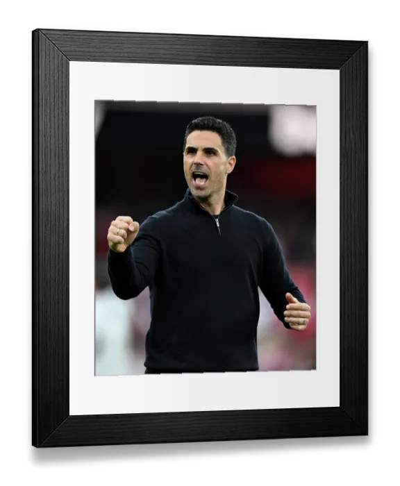 Framed Print : Arsenal v Fulham - Premier League Framed Print : Arsenal v Fulham - Premier League