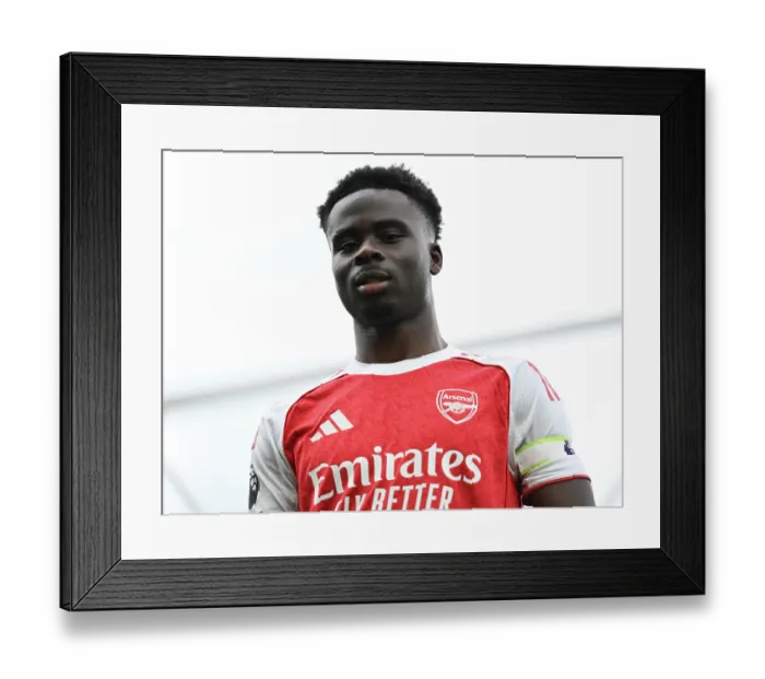 Framed Print : Arsenal v Fulham - Premier League Framed Print : Arsenal v Fulham - Premier League