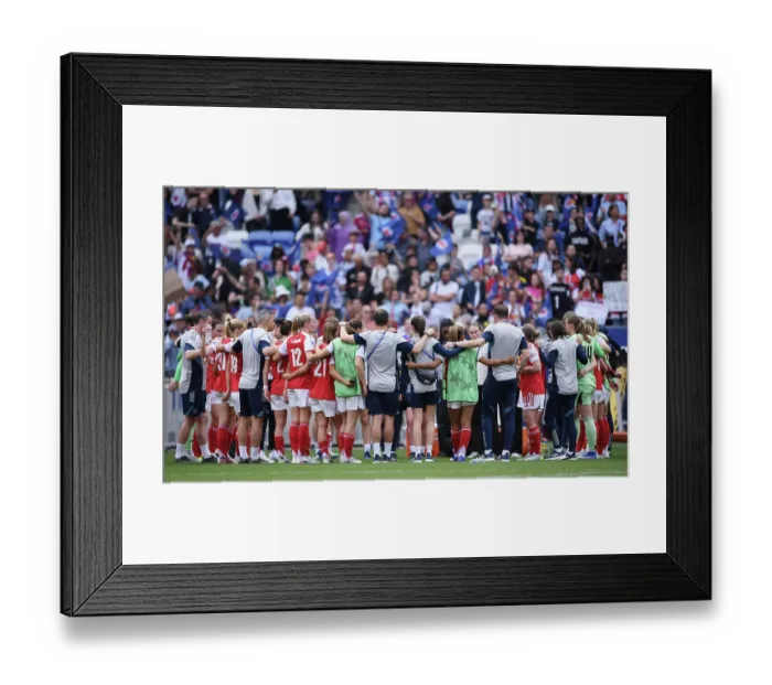 Framed Print : OL Lyonnes v Arsenal FC - UEFA Women's Champions League 2025 / 26 Semi-Final Second Leg OL Lyonnes v Arsenal FC - UEFA Women's Champions League 2025 / 26 Semi-Final Second Leg Framed Print : OL Lyonnes v Arsenal FC - UEFA Women's Champions League 2025 / 26 Semi-Final Second Leg OL Lyonnes v Arsenal FC - UEFA Women's Champions League 2025 / 26 Semi-Final Second Leg
