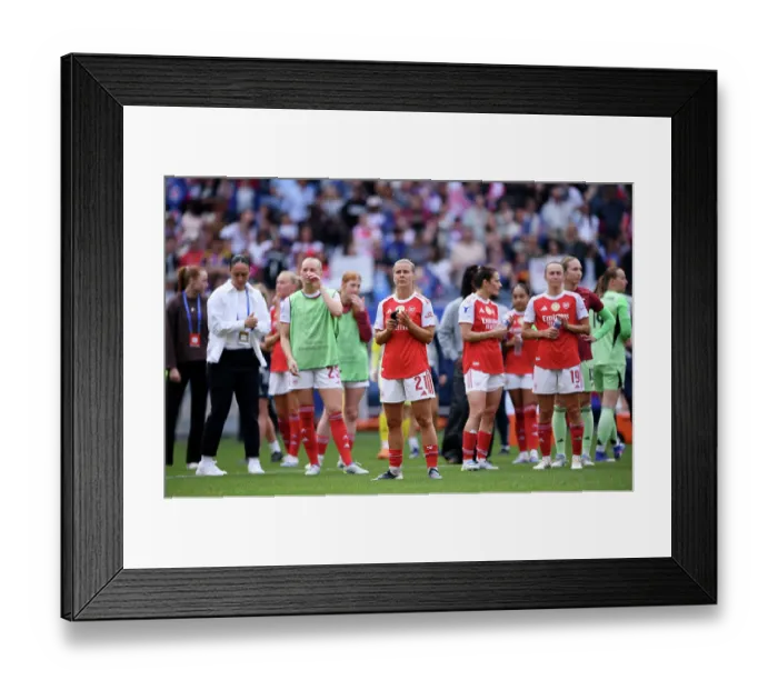 Framed Print : OL Lyonnes v Arsenal FC - UEFA Women's Champions League 2025 / 26 Semi-Final Second Leg OL Lyonnes v Arsenal FC - UEFA Women's Champions League 2025 / 26 Semi-Final Second Leg Framed Print : OL Lyonnes v Arsenal FC - UEFA Women's Champions League 2025 / 26 Semi-Final Second Leg OL Lyonnes v Arsenal FC - UEFA Women's Champions League 2025 / 26 Semi-Final Second Leg