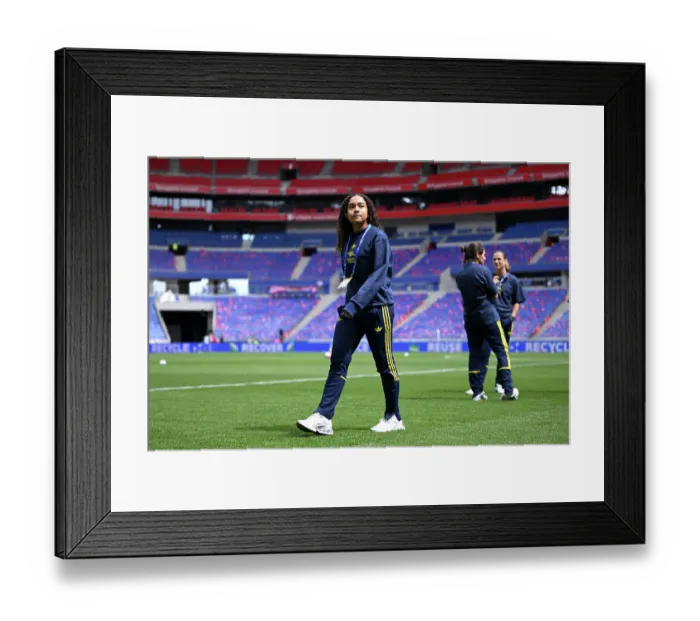 Framed Print : OL Lyonnes v Arsenal FC - UEFA Women's Champions League 2025 / 26 Semi-Final Second Leg OL Lyonnes v Arsenal FC - UEFA Women's Champions League 2025 / 26 Semi-Final Second Leg Framed Print : OL Lyonnes v Arsenal FC - UEFA Women's Champions League 2025 / 26 Semi-Final Second Leg OL Lyonnes v Arsenal FC - UEFA Women's Champions League 2025 / 26 Semi-Final Second Leg