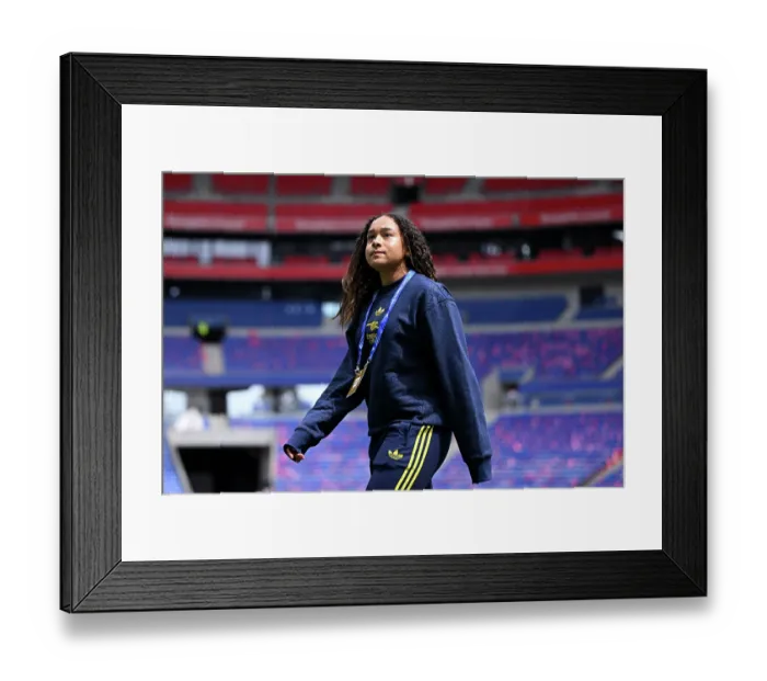 Framed Print : OL Lyonnes v Arsenal FC - UEFA Women's Champions League 2025 / 26 Semi-Final Second Leg OL Lyonnes v Arsenal FC - UEFA Women's Champions League 2025 / 26 Semi-Final Second Leg Framed Print : OL Lyonnes v Arsenal FC - UEFA Women's Champions League 2025 / 26 Semi-Final Second Leg OL Lyonnes v Arsenal FC - UEFA Women's Champions League 2025 / 26 Semi-Final Second Leg