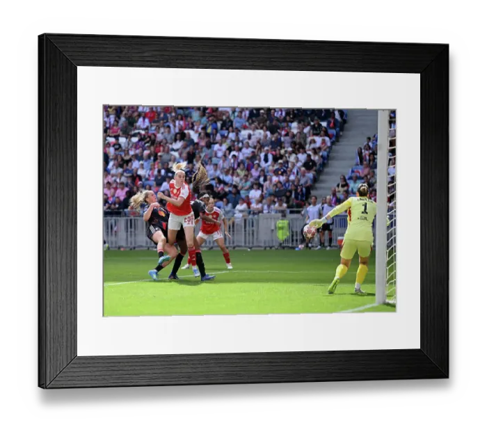 Framed Print : OL Lyonnes v Arsenal FC - UEFA Women's Champions League 2025 / 26 Semi-Final Second Leg OL Lyonnes v Arsenal FC - UEFA Women's Champions League 2025 / 26 Semi-Final Second Leg Framed Print : OL Lyonnes v Arsenal FC - UEFA Women's Champions League 2025 / 26 Semi-Final Second Leg OL Lyonnes v Arsenal FC - UEFA Women's Champions League 2025 / 26 Semi-Final Second Leg