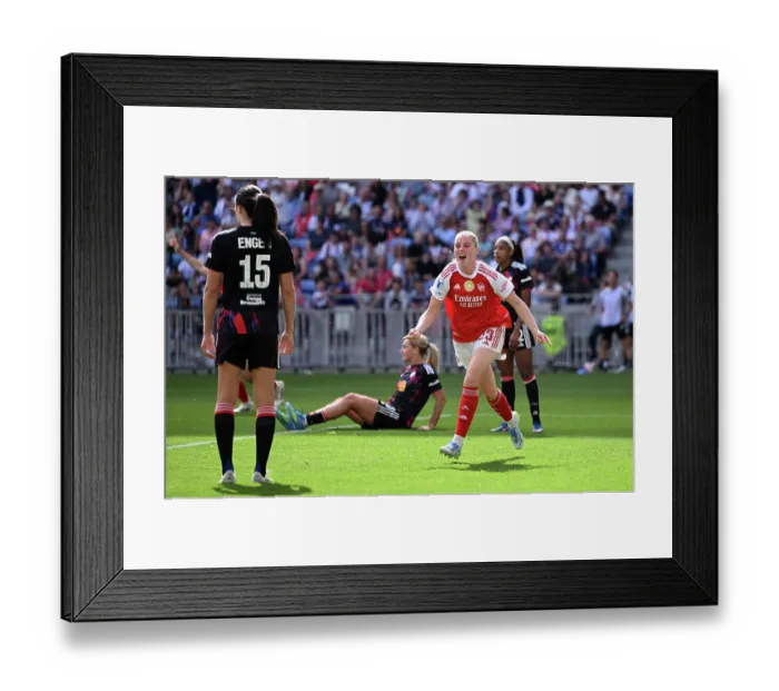 Framed Print : OL Lyonnes v Arsenal FC - UEFA Women's Champions League 2025 / 26 Semi-Final Second Leg OL Lyonnes v Arsenal FC - UEFA Women's Champions League 2025 / 26 Semi-Final Second Leg Framed Print : OL Lyonnes v Arsenal FC - UEFA Women's Champions League 2025 / 26 Semi-Final Second Leg OL Lyonnes v Arsenal FC - UEFA Women's Champions League 2025 / 26 Semi-Final Second Leg