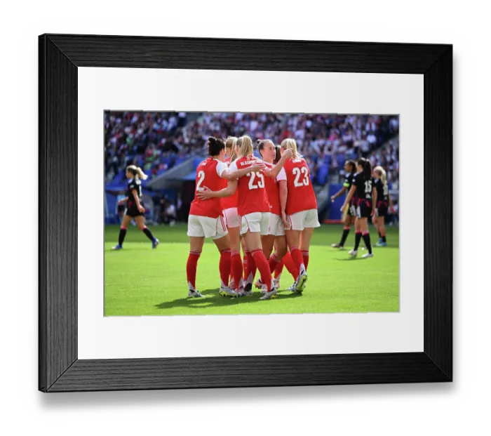Framed Print : OL Lyonnes v Arsenal FC - UEFA Women's Champions League 2025 / 26 Semi-Final Second Leg OL Lyonnes v Arsenal FC - UEFA Women's Champions League 2025 / 26 Semi-Final Second Leg Framed Print : OL Lyonnes v Arsenal FC - UEFA Women's Champions League 2025 / 26 Semi-Final Second Leg OL Lyonnes v Arsenal FC - UEFA Women's Champions League 2025 / 26 Semi-Final Second Leg