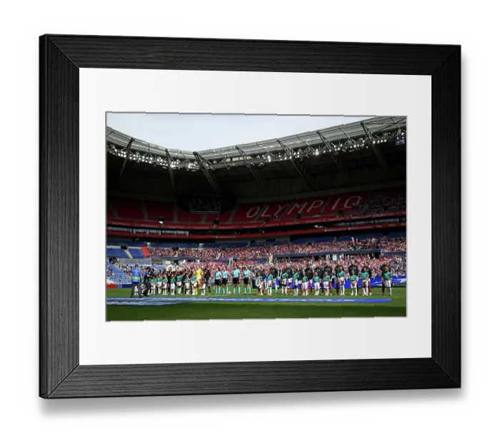 Framed Print : OL Lyonnes v Arsenal FC - UEFA Women's Champions League 2025 / 26 Semi-Final Second Leg OL Lyonnes v Arsenal FC - UEFA Women's Champions League 2025 / 26 Semi-Final Second Leg Framed Print : OL Lyonnes v Arsenal FC - UEFA Women's Champions League 2025 / 26 Semi-Final Second Leg OL Lyonnes v Arsenal FC - UEFA Women's Champions League 2025 / 26 Semi-Final Second Leg