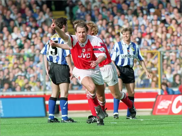 Paul Merson's Thrilling Goal: Arsenal's League Cup Final Victory at Wembley, 1993