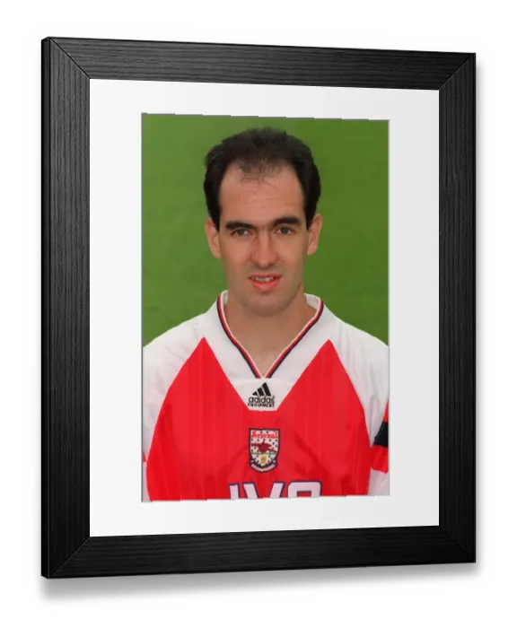 Framed Print : Steve Morrow, Arsenal Photocall Framed Print : Steve Morrow, Arsenal Photocall