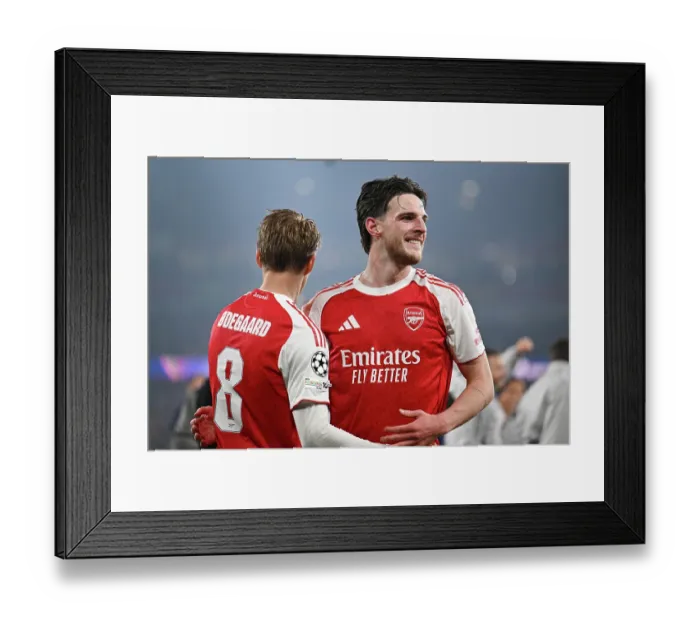 Framed Print : Arsenal FC v Atletico de Madrid - UEFA Champions League 2025 / 26 Semi Final Second Leg Framed Print : Arsenal FC v Atletico de Madrid - UEFA Champions League 2025 / 26 Semi Final Second Leg