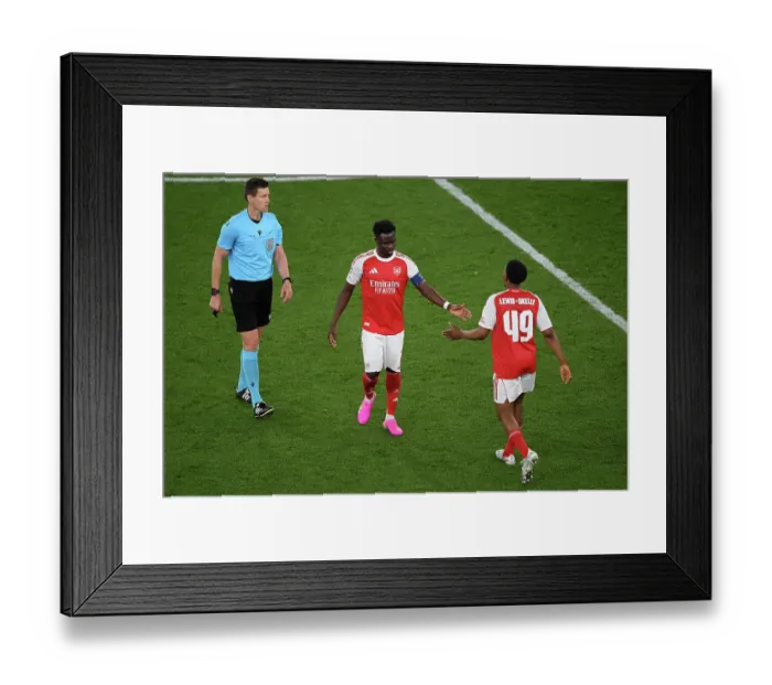 Framed Print : Arsenal FC v Atletico de Madrid - UEFA Champions League 2025 / 26 Semi Final Second Leg Framed Print : Arsenal FC v Atletico de Madrid - UEFA Champions League 2025 / 26 Semi Final Second Leg