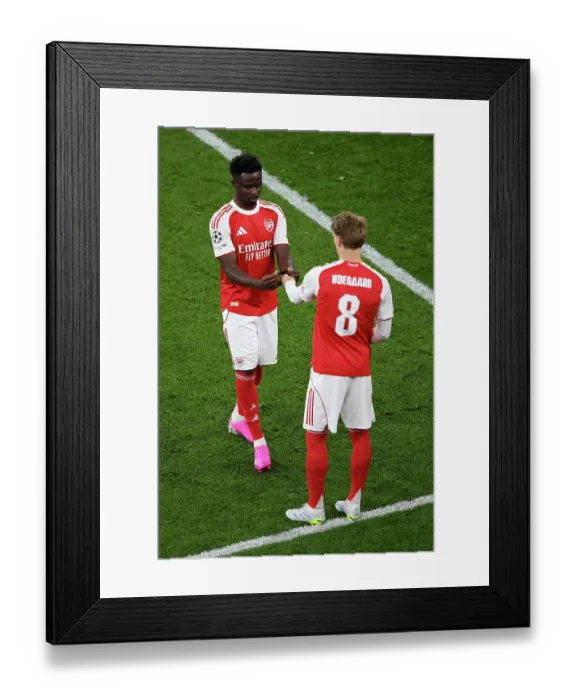 Framed Print : Arsenal FC v Atletico de Madrid - UEFA Champions League 2025 / 26 Semi Final Second Leg Framed Print : Arsenal FC v Atletico de Madrid - UEFA Champions League 2025 / 26 Semi Final Second Leg
