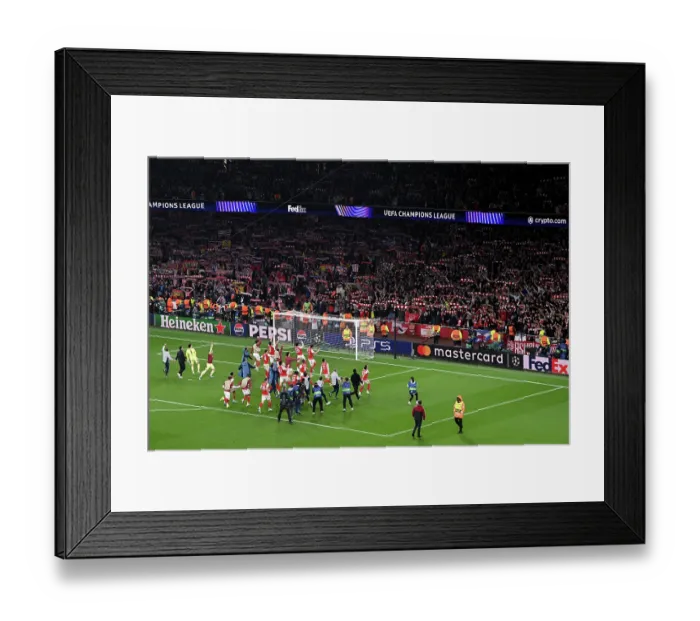 Framed Print : Arsenal FC v Atletico de Madrid - UEFA Champions League 2025 / 26 Semi Final Second Leg Framed Print : Arsenal FC v Atletico de Madrid - UEFA Champions League 2025 / 26 Semi Final Second Leg