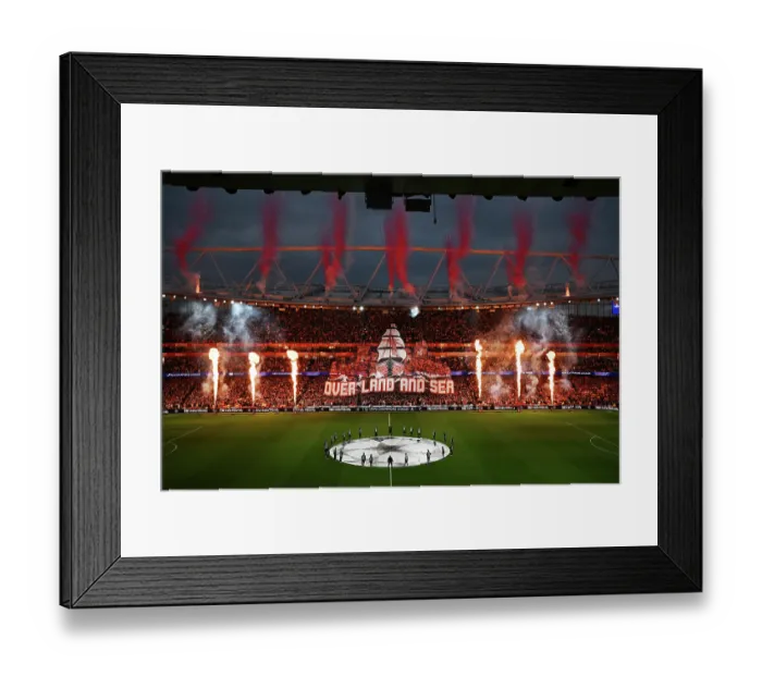 Framed Print : Arsenal FC v Atletico de Madrid - UEFA Champions League 2025 / 26 Semi Final Second Leg Framed Print : Arsenal FC v Atletico de Madrid - UEFA Champions League 2025 / 26 Semi Final Second Leg